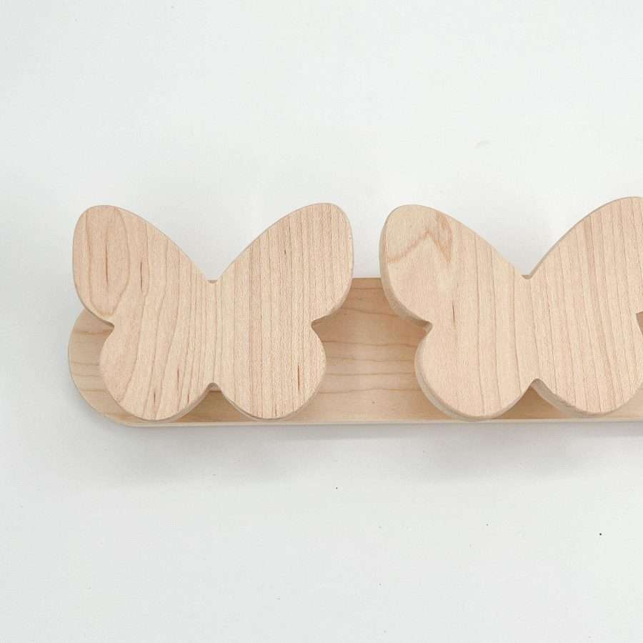 Houten kapstok voor kinderen